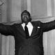 Paul Leroy Robeson, a leading civil rights advocate and performer, singing at the Empress Club in London in 1958.
